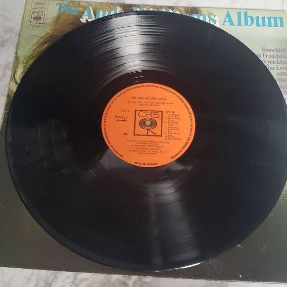 Andy Williams Vinyl Record - Picture 7 of 14